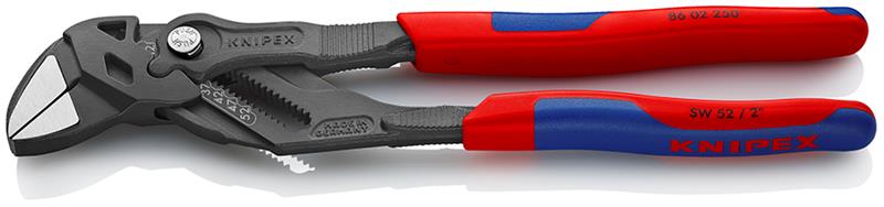 Knipex 86 02 250 putkipihdit Harmaa Punainen 5.2 cm
