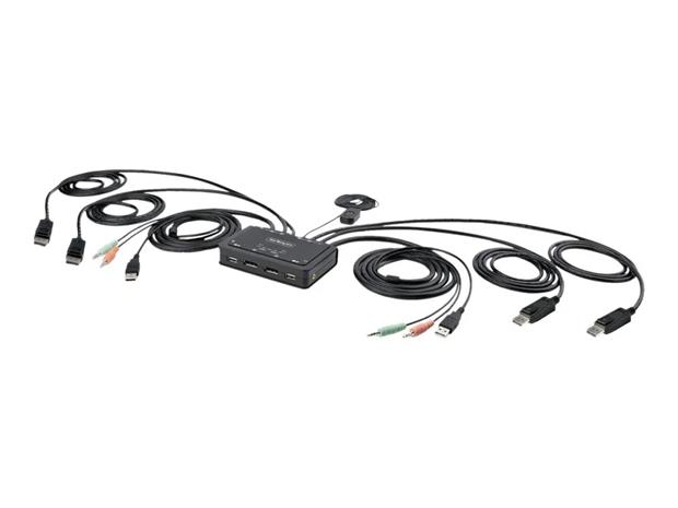 StarTech.com C2-DD46-UA2-CBL-KVM, kytkin