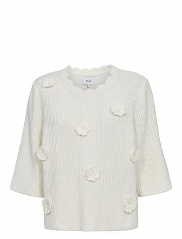 Nä?MPH Numarsie Ss Pullover - CLOUD DANCER - L