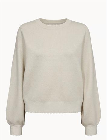 Nä?MPH Nubir Solid Pullover - CLOUD DANCER - XL