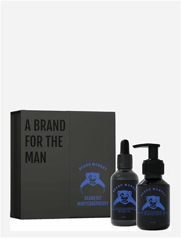 Beard Monkey Beard Kit Minty/Raspberry - Nude - ONE SIZE