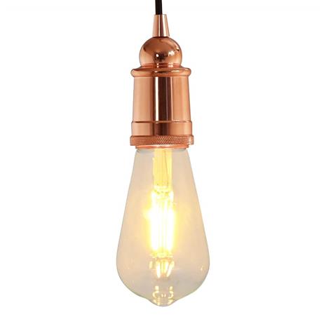 vidaXL Lampuntelineet 2 kpl Rose Gold E27 – kuva 7/7