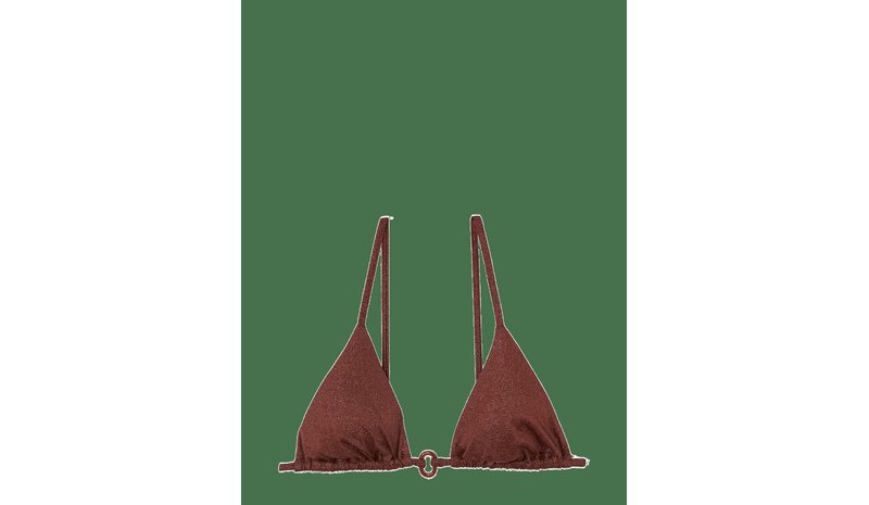 ETAM Celestia - Wireless Triangle Bra - BROWN - S – kuva 1/4