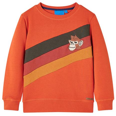 Lasten collegepaita oranssi 128