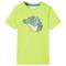 Lasten T-paita lime 128 – kuva 5