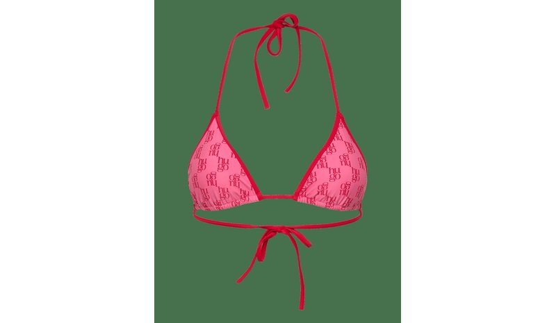 HUGO Monogram Triangle - MEDIUM PINK - M – kuva 1/2
