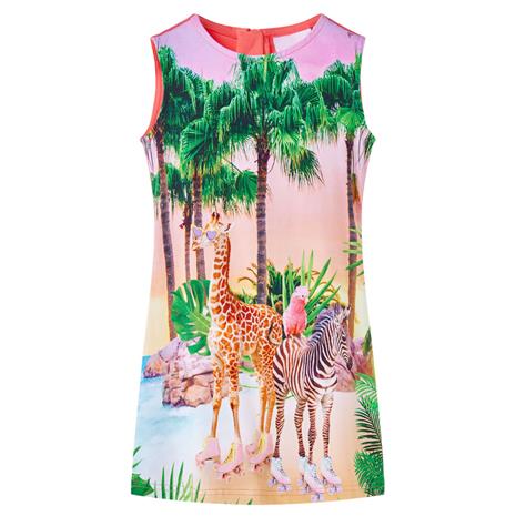 Lasten mekko koralli 104