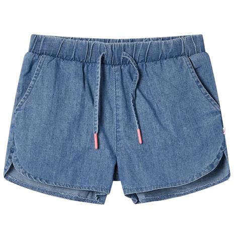 Lasten shortsit denim sininen 128 – kuva 3/3