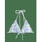 LINDEX Triangle Bikini Bra - BLUE - L – kuva 1