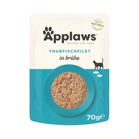 48x70g Cat Natural Pouch kananrinta Applaws