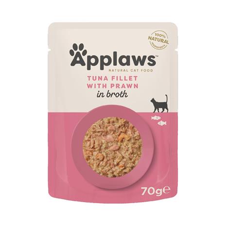 48x70g Cat Natural Pouch kananrinta Applaws
