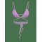 WEEKDAY Bikini Top - PURPLE - M – kuva 1