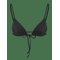 WEEKDAY Triangle Bikini Top - BLACK - XL – kuva 1