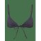 WEEKDAY Triangle Bikini Top - DUSTY BLUE - S – kuva 1