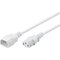 Pro Power cable C14 - C13 - Valkoinen - 0.5m – kuva 1