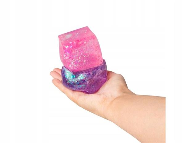 Scrunchems Glitter Sugar Cube puristeltava stressilelu