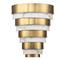 LED-seinävalaisin Echelon, messinki – kuva 3