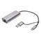 Digitus 2.5G USB-C/USB to RJ45 Ethernet Adapter – kuva 2