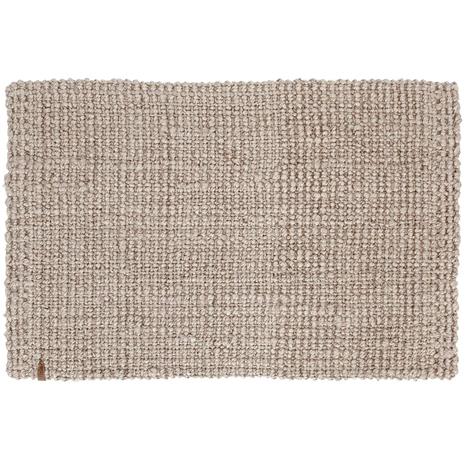 Dixie Jute Ovimatto 60x90cm, Harmaa