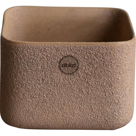 DBKD Cube Plant Pot, Sand