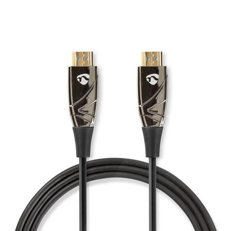 Nedis HDMI cable with Ethernet - HDMI / audio - 100 m