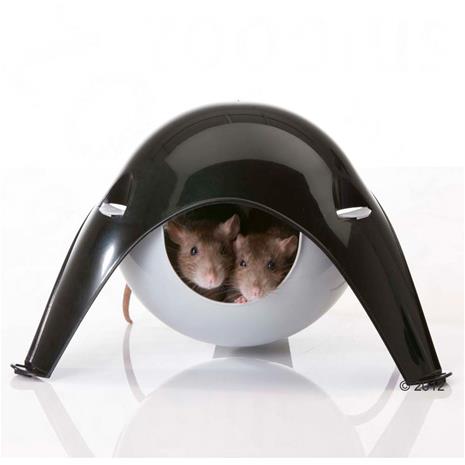 hamsterhouse Sputnik 29 x 26 cm harmaa