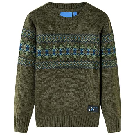 Lasten neulepaita khaki 128