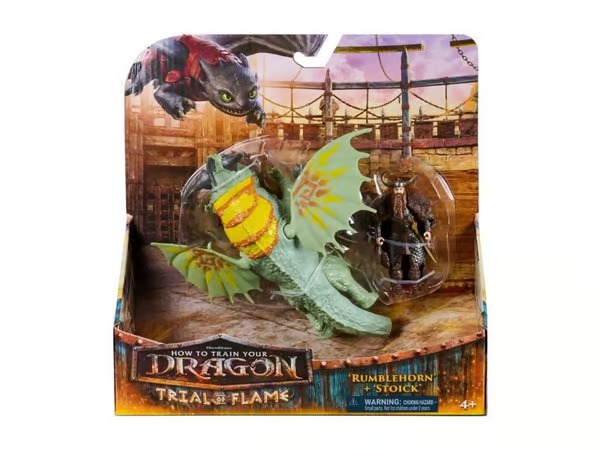 Dragons Viking & Dragon-Rumblehorn & Stoick