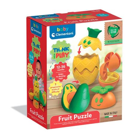 Clementoni Baby Stacking Fruit 12pcs.