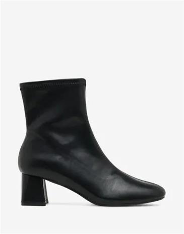 Nelly - Musta - Low Heel Ankel Boot