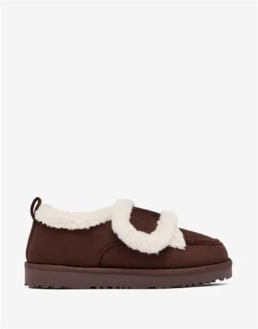 Nelly - Ruskea - Warm Velcro Boot
