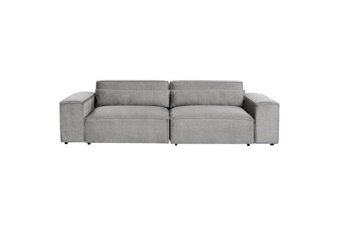 2-sitssoffa Beliani Hellnar Beige Grey -