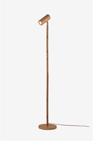 GOOD & MOJO Java-maavalaisin, luonnonväri, bambu, korkeus 141 cm, GU10