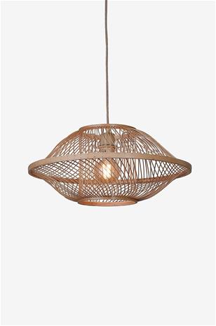 GOOD & MOJO riippuvalaisin Maui, luonnonväri, Ø 50 cm, bambu, E27 – kuva 2/2