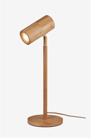 GOOD & MOJO pöytävalaisin Java, luonnonväri, bambu, 47 cm, GU10
