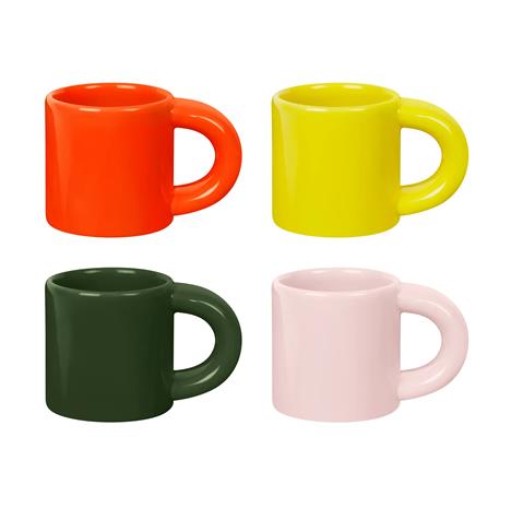 Hem Bronto espressokuppi 10 cl 4 kpl. Multi