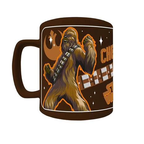 Fuzzy Mug - Star Wars (Chewbacca) 440ml (Muki)