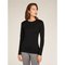 Icebreaker W 200 Oasis LS Creweewe Black - 3XL – kuva 1