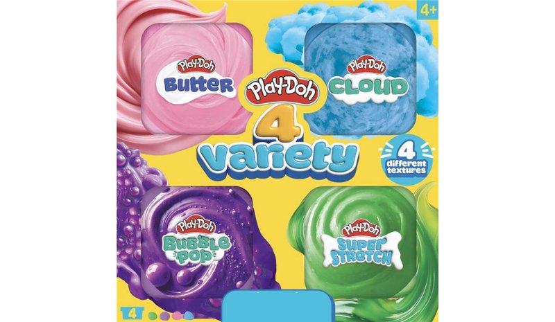 Play-Doh 4 Pack Variety