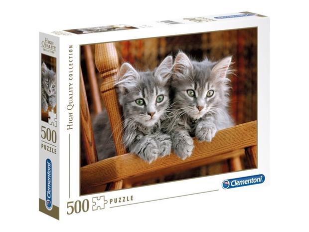 Clementoni Kittens Kuviopalapeli 500 kpl Eläimistö