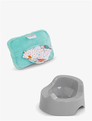 Corolle Nukentarvikkeet Potta + Pesulappu