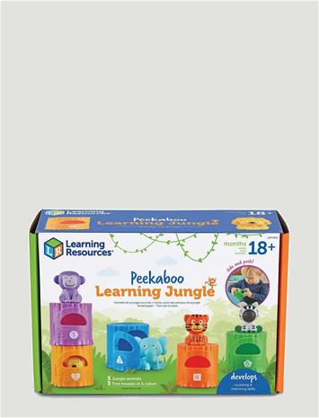 Learning Resources Peekaboo Learning Jungle - Pink - ONE SIZE