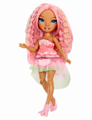 Rainbow High Be Dazzling Adeline Rose pinkki muotinukke