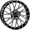 Monaco GP11 Gloss Black Polished 8x18 5/114.3 ET40 B67.1 – kuva 1