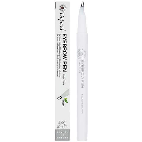 Depend Perfect Eye Eyebrowpen. twin thin Medium Brown