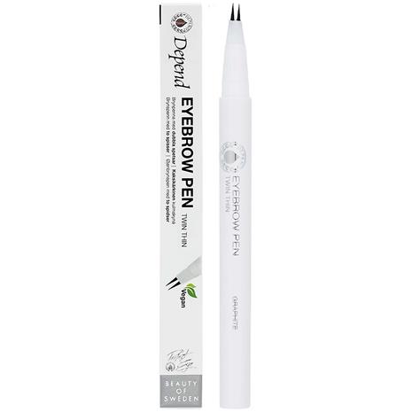 Depend Perfect Eye Eyebrowpen. twin thin Graphite – kuva 5/6