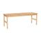 Hübsch - Row Bench Large Natural – kuva 4