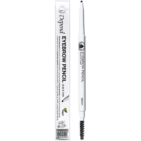 Depend Eyebrow Pencil Slim & Thin Ebony 0,05g