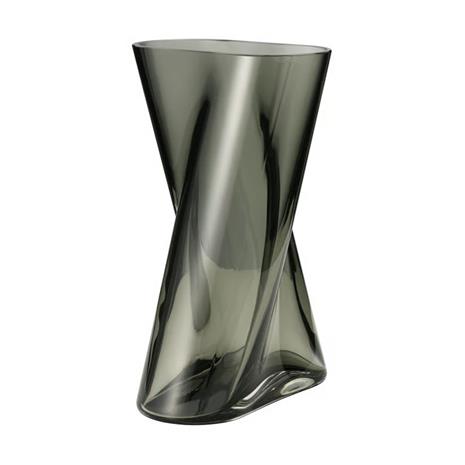 Georg Jensen Lituus lasimaljakko Harmaa, suuri