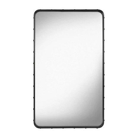 Gubi Adnet suorakulmainen peili Black, medium – kuva 6/8